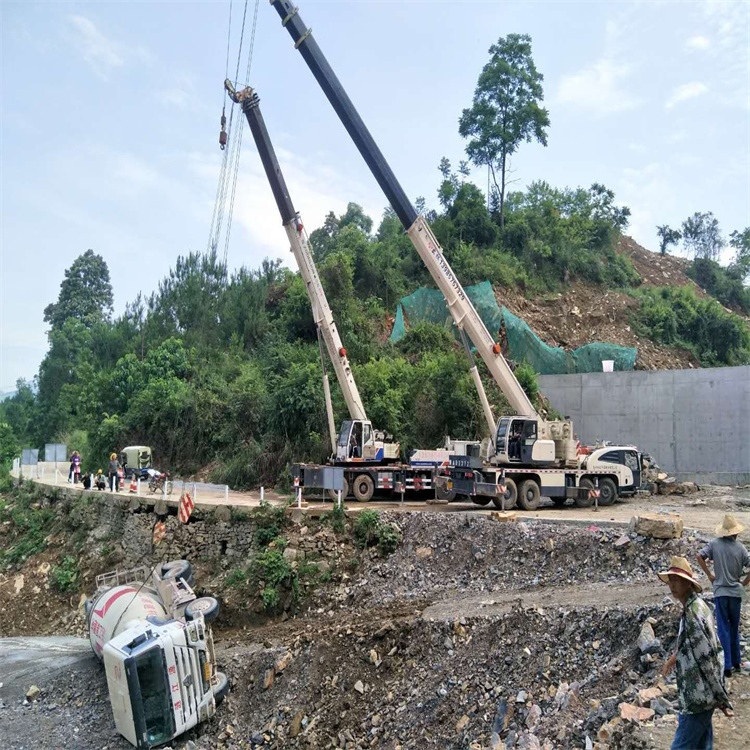 鹤壁鹤壁24小时应急道路救援吊装吊装现场实拍